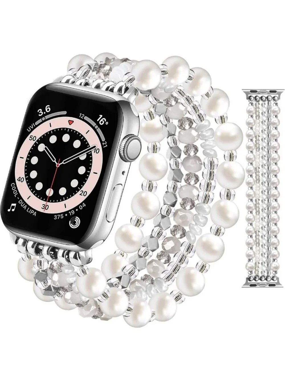 Cute Handmade Beaded Bracelet for Apple Watch 38mm 40mm 41mm 44mm - Fashionable